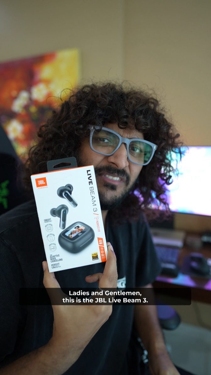Just got my hands on the latest from JBL, the Live Beam 3, and I’m blown away! The game-changing smart display case lets...