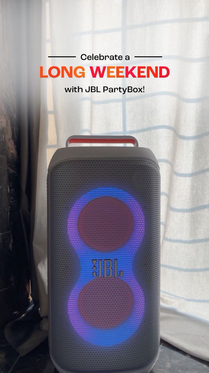 JBL PartyBox = long weekend plans sorted!✅ 🎶❄ #JBLPartyBoxStage320 #JBLPartyBoxClub120 #JBLPartybox #NewYearParty #NewY...