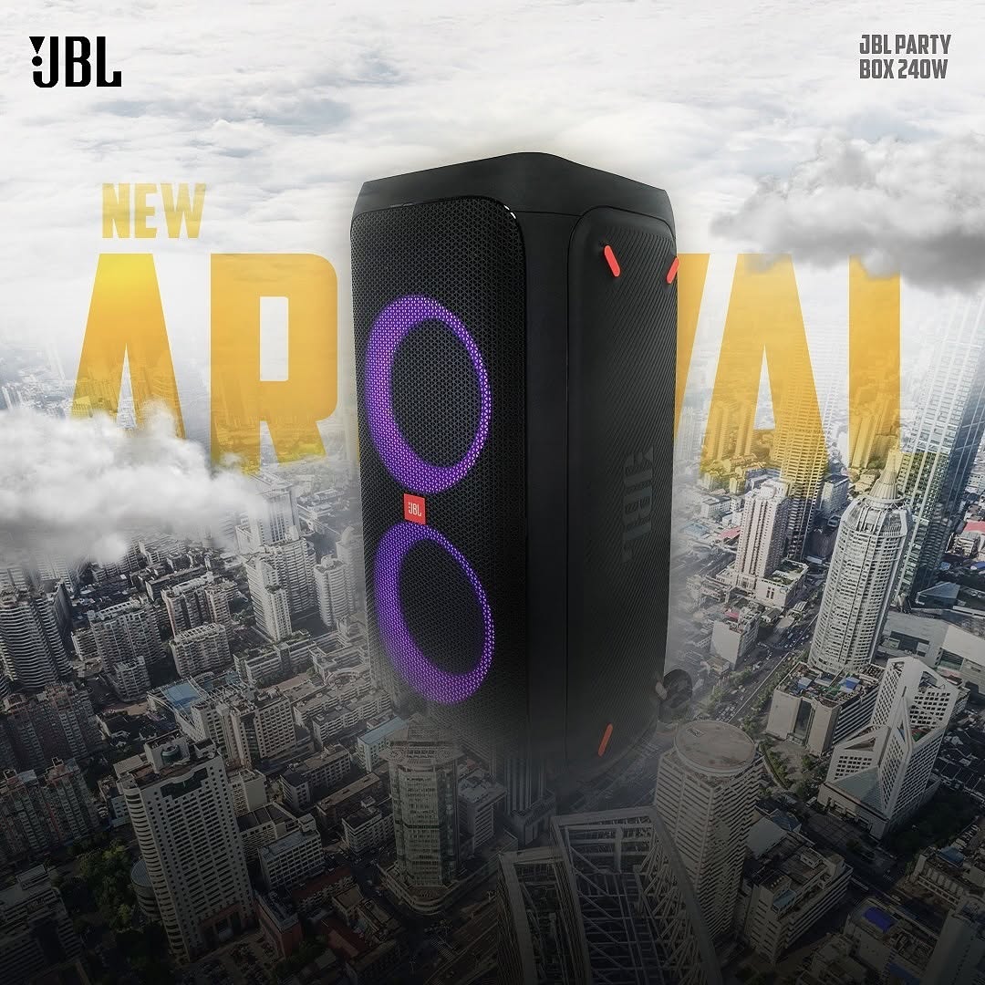 Taking your sound expectations to new heights😋 #JBLPartyBox @afdesiigns #JBLSpeakers #JBLSound #JBLIndia #JBL