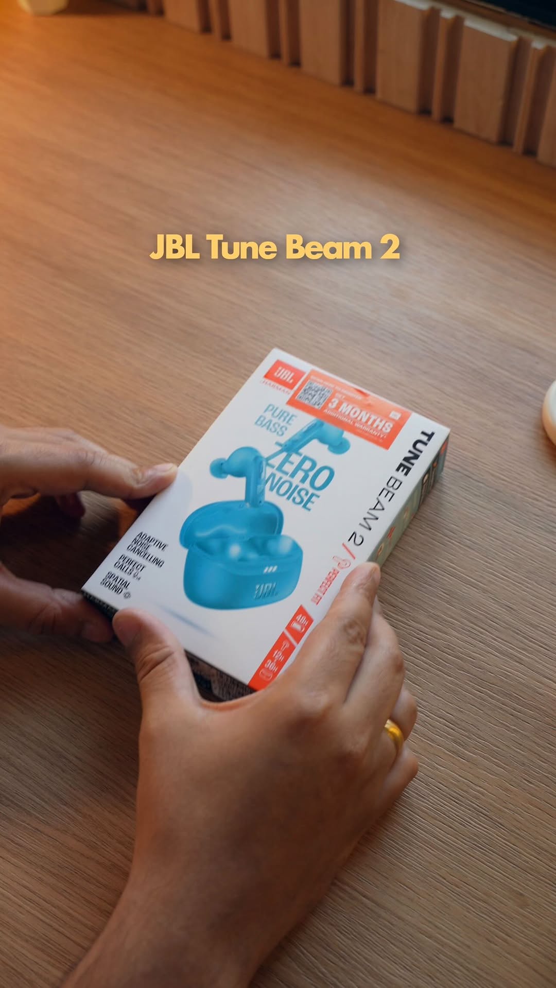 Not just louder, smarter! JBL Tune Beam 2 features Hybrid Adaptive ANC that adjusts in real time to your surroundings, J...
