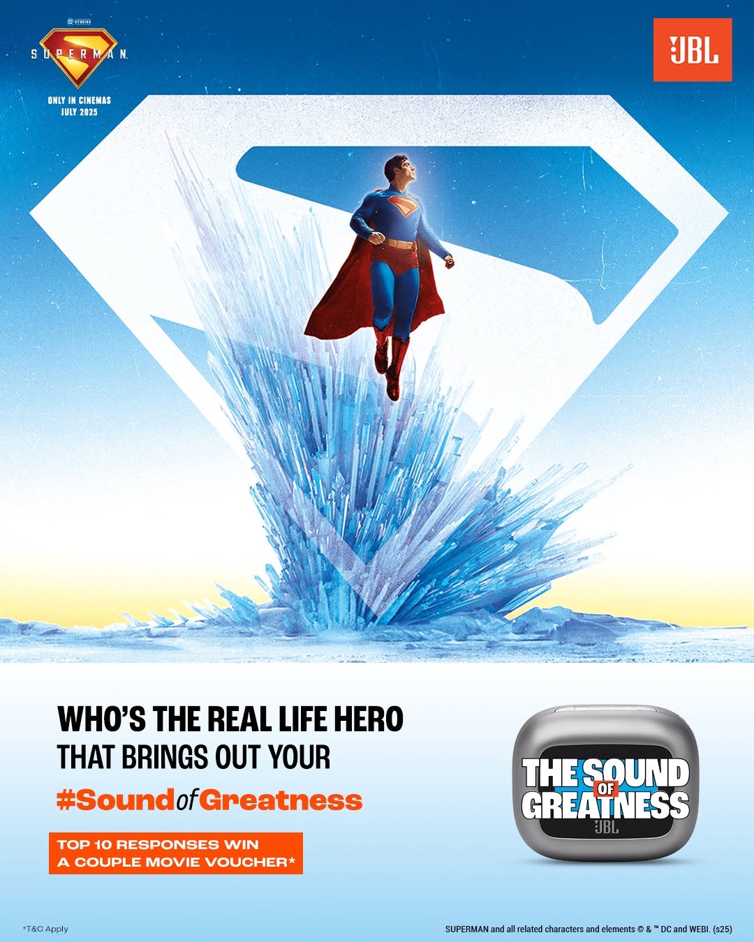 Even heroes need some help to unlock their #SoundOfGreatness. Tell us who your hero is and enter for a chance to win fre...