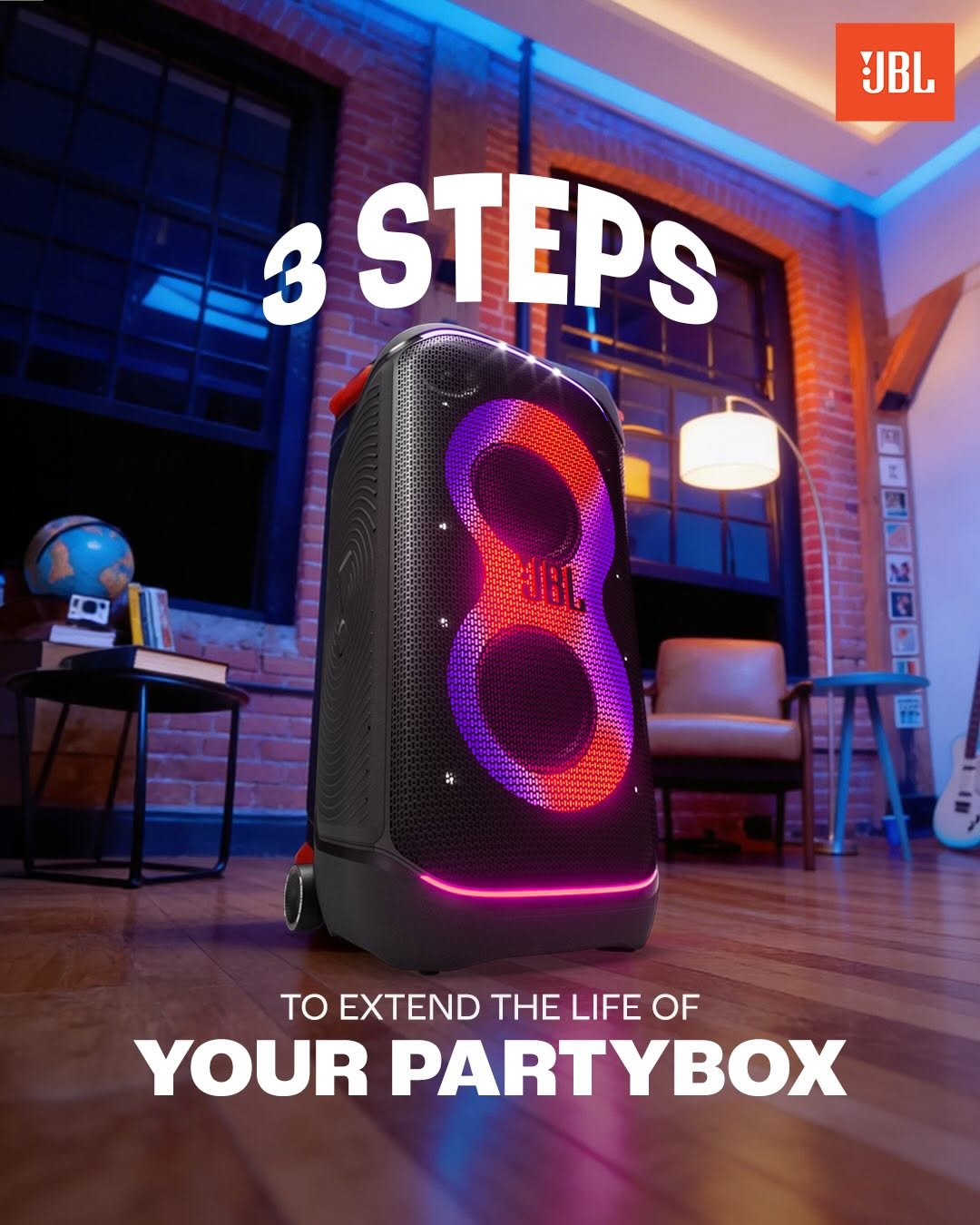Love your Partybox right to keep it delivering the performance you love. [JBL Partybox, Party Speakers, Party Essentials...